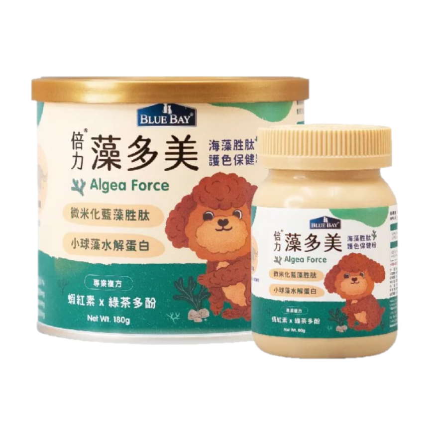 BLUE BAY倍力 藻多美 強海藻胜肽護色保健粉 (貓犬用) 80g (BL015) (img2)