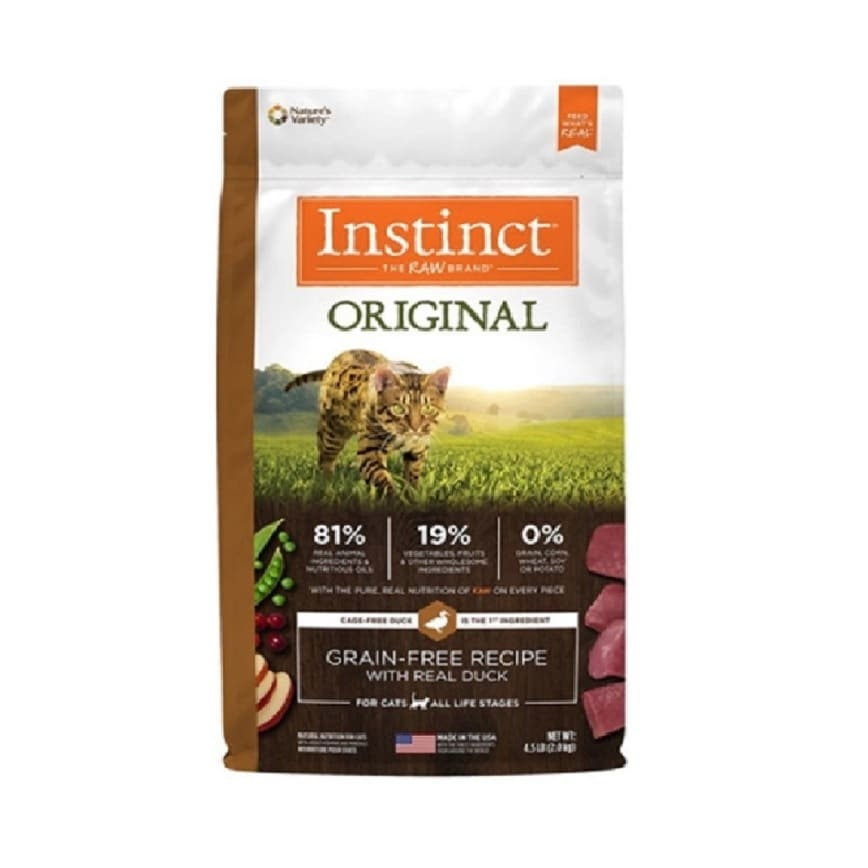 Instinct 貓糧 本能 貓糧 無穀物鴨肉配方 10lb (658580) (img2)