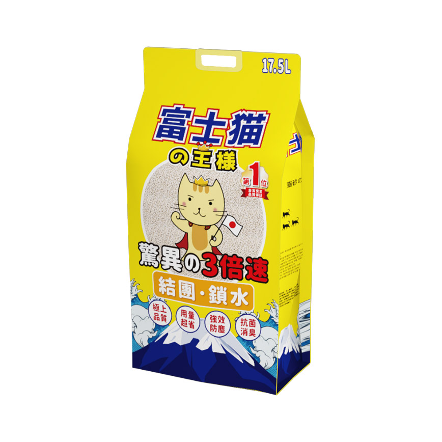 Fuji Cat Corn Soya Tofu Cat Litter (Original) 17.5L - Original Licensed (img2)