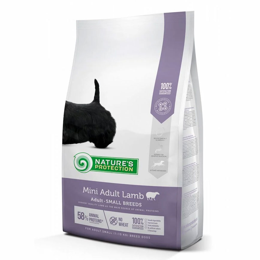 Nature's Protection 狗糧 小型成犬配方 腸胃敏感系列 羊+魚 Mini Adult Lamb 7.5kg (LM237.5K) (img2)
