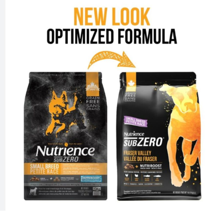 Nutrience SUBZERO Dry Dog Food Grain-Free Fraser Valley Formula for Small Breed 10lbs 4.5kg (D6716) (img2)