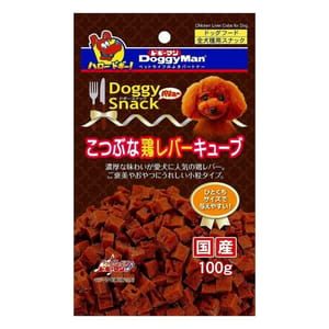 DoggyMan DoggyMan 日本狗零食 雞肝粒 100g 100g 正面圖