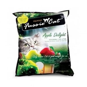 Fussie Fussie Cat 高竇貓礦物砂 蘋果味 10L 10L  正面圖