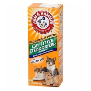 ARM ARM & HAMMER 貓砂盆防黏除臭粉 30oz 30oz 正面圖