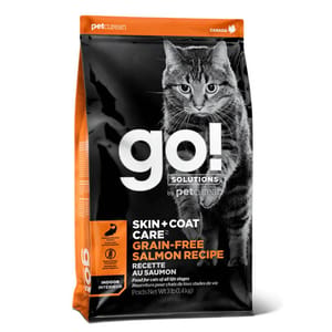 GO! GO! SOLUTIONS 無穀物貓糧 護膚美毛系列 三文魚 3lb 3lb 正面圖