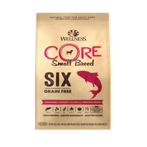 WELLNESS WELLNESS CORE 狗糧 SIX 無穀物單一蛋白質抗敏配方 細粒 三文魚 12lb 12lb  正面圖