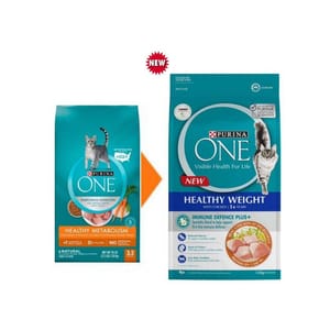 Purina Purina ONE 成貓糧 體重管理配方配方 5.6kg 或 6kg 正面圖