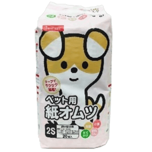 日本Inuneru 日本Inuneru 狗狗魔術貼尿墊尿片紙尿褲 IN‐101 M碼 18枚   正面圖