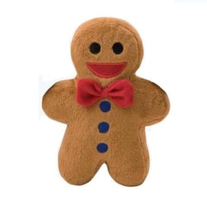 Doggie Doggie Goodie 狗玩具 聖誕系列 薑餅BB 正面圖