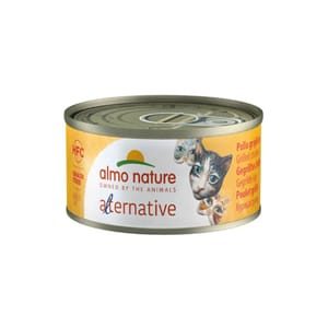 Almo Almo Nature Alternative 貓罐頭 烤雞 70g 70g 正面圖