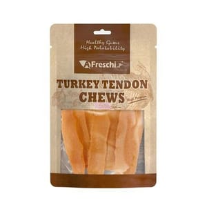 A A Freschi Srl 狗零食 Natural Turkey 火雞筋長片 120g 120g 犬用 正面圖