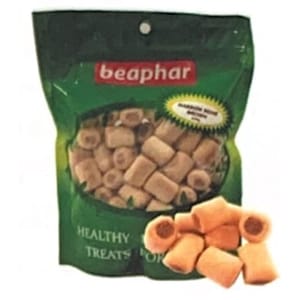beaphar beaphar 餅乾 狗零食 圊筒形肉心 650g 650g 正面圖