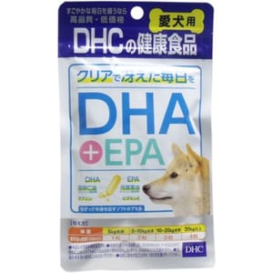 DHC DHC 日本製 狗狗配方 DHA+EPA 60粒 60粒 正面圖