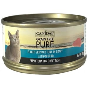 CANIDAE CANIDAE 咖比 PURE 貓罐頭 白身吞拿魚 70g 70g 正面圖
