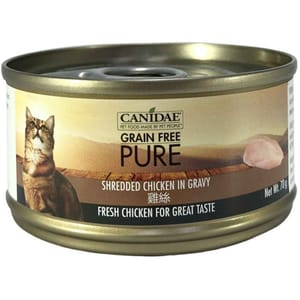 CANIDAE CANIDAE 咖比 PURE 貓罐頭 雞絲 70g 70g 正面圖