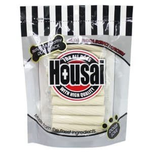 Housai Housai 狗零食 潔齒骨 雙色螺旋夾心棒 16支 380g 380g 正面圖