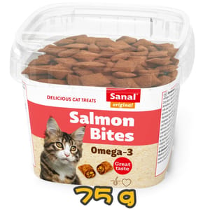 Sanal Sanal 貓零食 美毛纖體香脆 75g 75g  正面圖