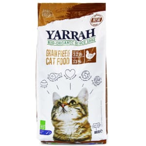 Yarrah Yarrah 貓糧 有機無穀麥 雞+魚 800g 800g 正面圖