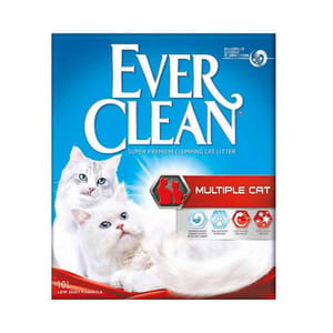 Ever Ever Clean 美國 礦物貓砂 Multiple Cat 特強芳香配方 適合多隻貓使用 10L 10L 正面圖