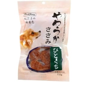 日本PetPro 日本PetPro 狗零食 純日本國產 九州雞肉粒乾 110g 110g  背面圖