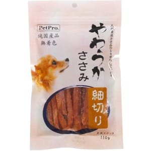 日本PetPro 日本PetPro 狗零食 純日本國產 九州細切雞肉條 110g 110g 正面圖