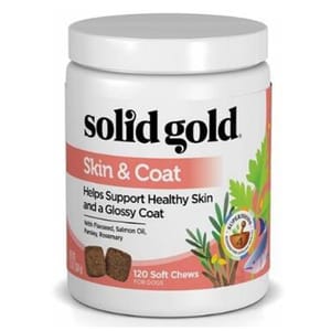 solidgold素力高 solidgold素力高 美毛丸 120粒 120粒 犬用 正面圖