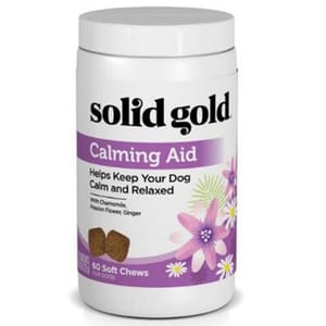solidgold素力高 solidgold素力高 靜安心 60粒 60粒 犬用 正面圖