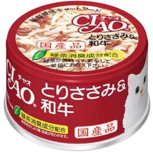 CIAO CIAO 貓罐頭 特選滋味和牛味 80g 80g 正面圖