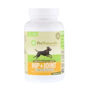 Pet Pet Naturals 功能小食 修復關節咀嚼片 適合各型犬 60片 正面圖