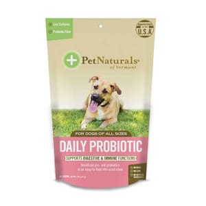 Pet Pet Naturals 功能小食 狗狗每日益生菌咀嚼片 適合所有體型大小的犬類 60粒 60粒 正面圖