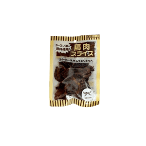 日本O.C.Farm 日本O.C.Farm 國產之原料使用 寵物營養小食 馬肉片 45g 45g 正面圖