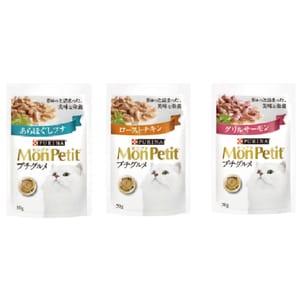 MonPetit MonPetit 貓濕糧 Gourmet 貓零食 特尚品味餐 雞肉/吞拿魚/三文魚 正面圖