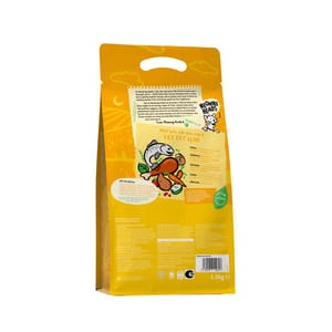 Meowing Meowing Heads 貓糧 無穀物全天然成貓體重控制及室內貓配方 三文魚雞肉 1.5kg 5kg  背面圖