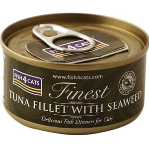 Fish4Cats Fish4Cats 貓罐頭 海藻+吞拿魚柳 70g 70g 正面圖