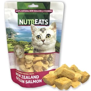 Nutreats Nutreats 貓零食 紐西蘭凍乾三文魚肉 50g 50g  正面圖
