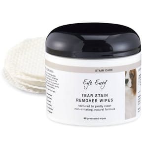 Eye Eye Envy Tear Stain Remover Wipes 去漬水添加清潔棉 60片 犬用 正面圖