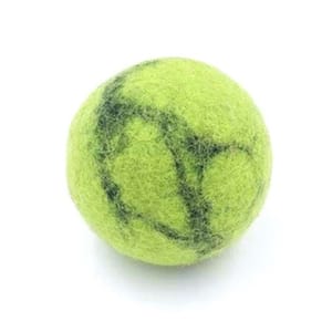 Billipets Billipets 狗玩具 新西蘭天然羊毛系列 波波 綠色 Ø6.3cm 背面圖
