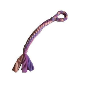 TRUST TRUST ME 狗玩具 勒力運動長織繩 薰衣草 57cm 正面圖