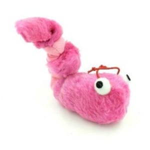 Billipets Billipets 貓玩具 震震蟲 粉紅 15cm 正面圖