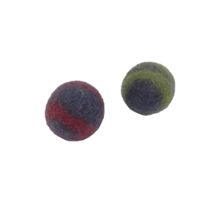 Billipets Billipets 貓玩具 新西蘭天然羊毛系列 4cm羊毛波波 正面圖