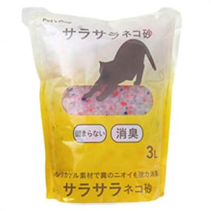 日本Pet's 日本Pet's One柔滑除臭礦物砂 3L 3L 正面圖