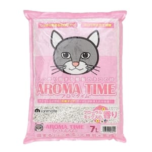 日本SANMATE 日本SANMATE Aroma Time 香薰 紙貓砂 7L 7L  正面圖