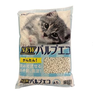 日本SANMATE 日本SANMATE 新有機環保 紙貓砂 6.5L 5L 正面圖