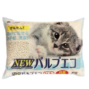 日本SANMATE 日本SANMATE 新有機環保 紙貓砂 14.5L 5L 正面圖