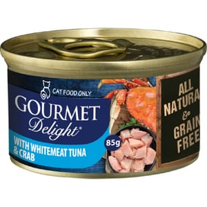 Gourmet Gourmet Delight - Whitemeat Tuna & Crab 85g 85g 正面圖