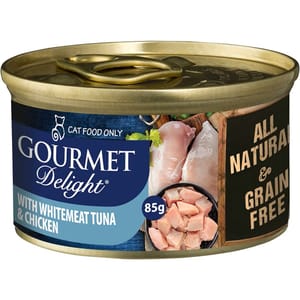 Gourmet Gourmet Delight - Whitemeat Tuna with Chicken Breast 85g 85g 正面圖