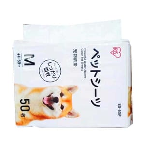 Iris Iris 寵物尿墊 狗尿墊 狗尿片 ES-50W [44x59 M碼 50枚]   正面圖