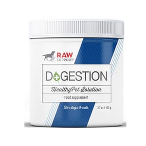 Holistic Holistic Blend 楓葉 益生菌酵素 DIGESTION Probiotic & Enzymes 105g 105g 狗用 背面圖