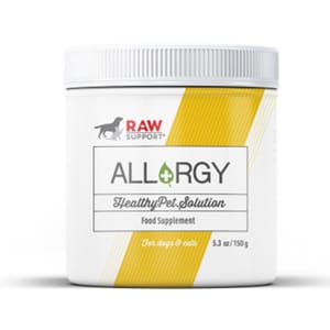 Holistic Holistic Blend 楓葉 花粉營養素 ALLERGY 150g 150g 貓犬用 背面圖