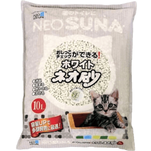 日本NEO 日本NEO SUNA白沙 紙貓砂 10L TBS 10L 正面圖